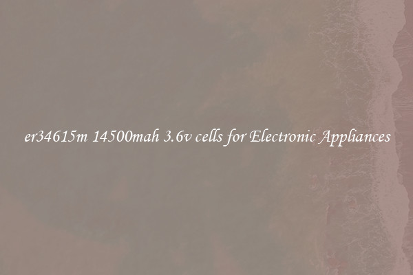 er34615m 14500mah 3.6v cells for Electronic Appliances