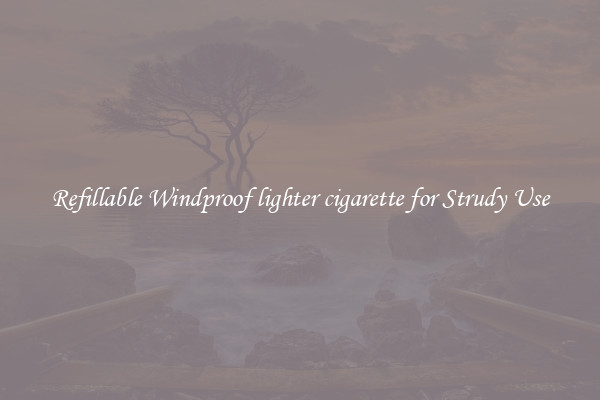 Refillable Windproof lighter cigarette for Strudy Use