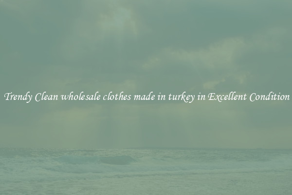 Trendy Clean wholesale clothes made in turkey in Excellent Condition